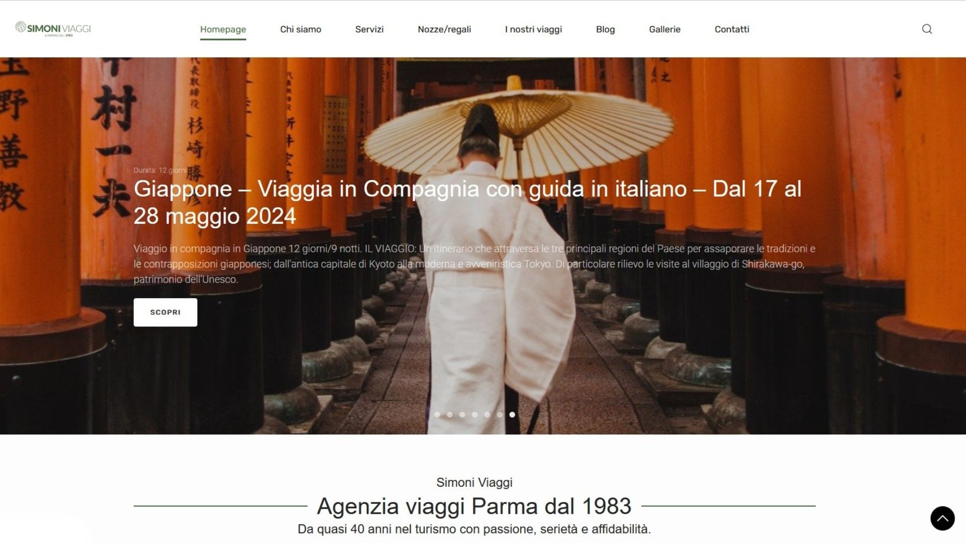 Sito web Simoni viaggi 01