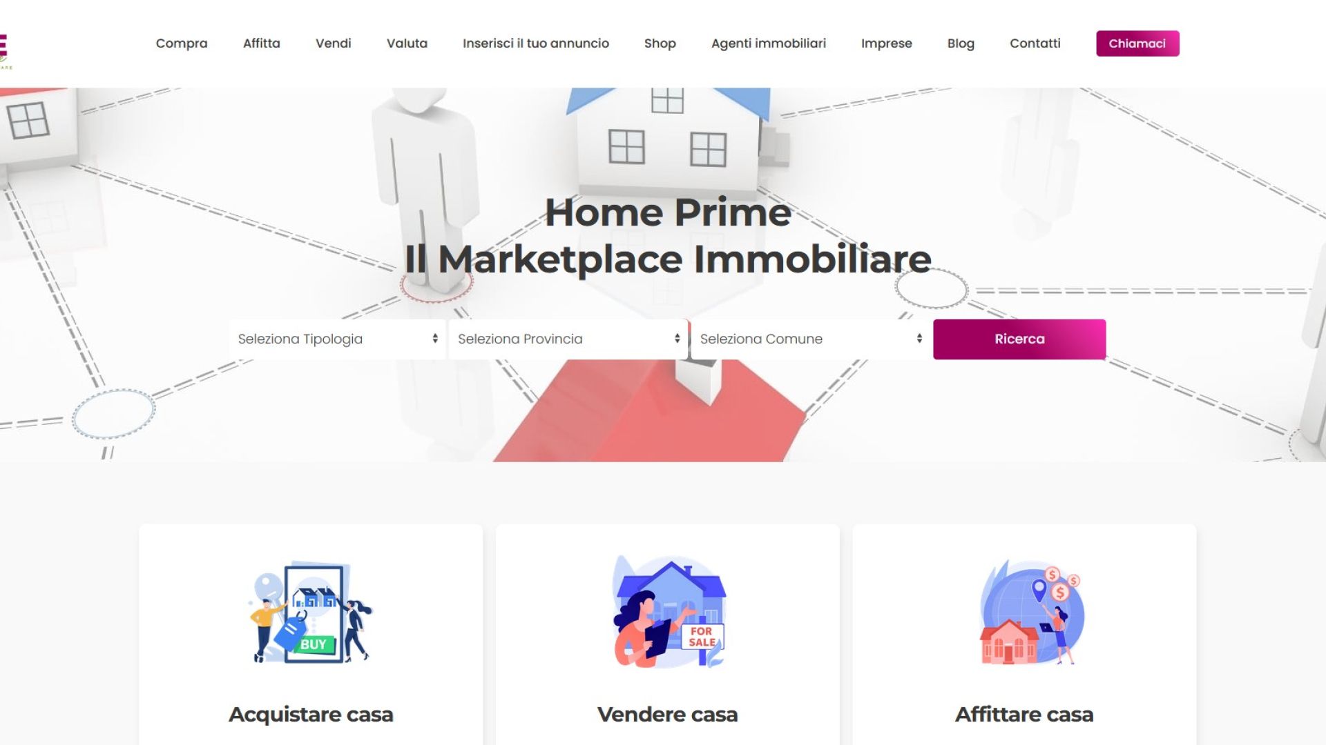 Homeprime nuovo layout