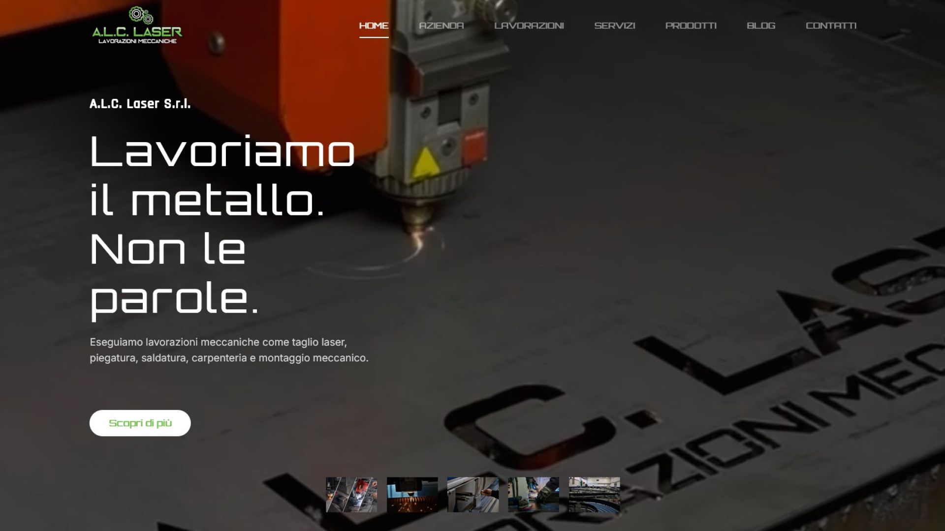 Alc Laser S.r.l. Sito